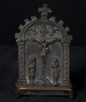 17th century Italian bronze peace holder