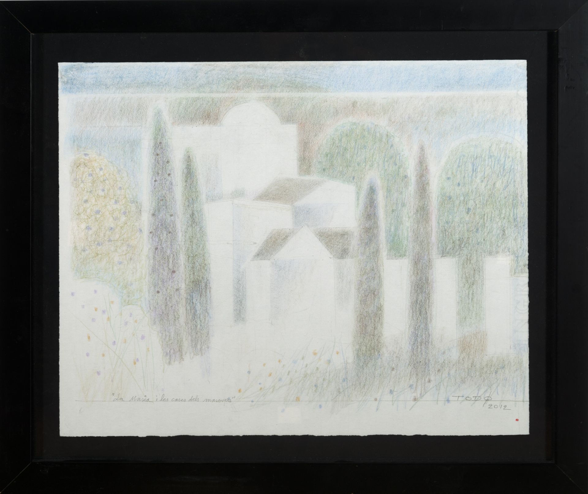 Semyon, 2012 pastel on paper