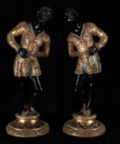 Important pair of Venetian Torcheros from the late 18th century