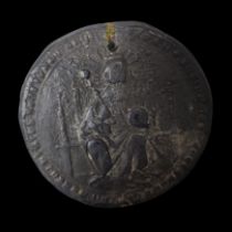 Juana la Loca and Carlos V, 16th century seal, 16th century