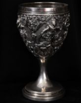 17th century sterling silver cup stamped by John Wakelin and William Taylor, 17th century