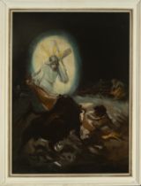 Carlos Ruano Llopis, signed, Bullfighting to the Moon, 19th - 20th centuries