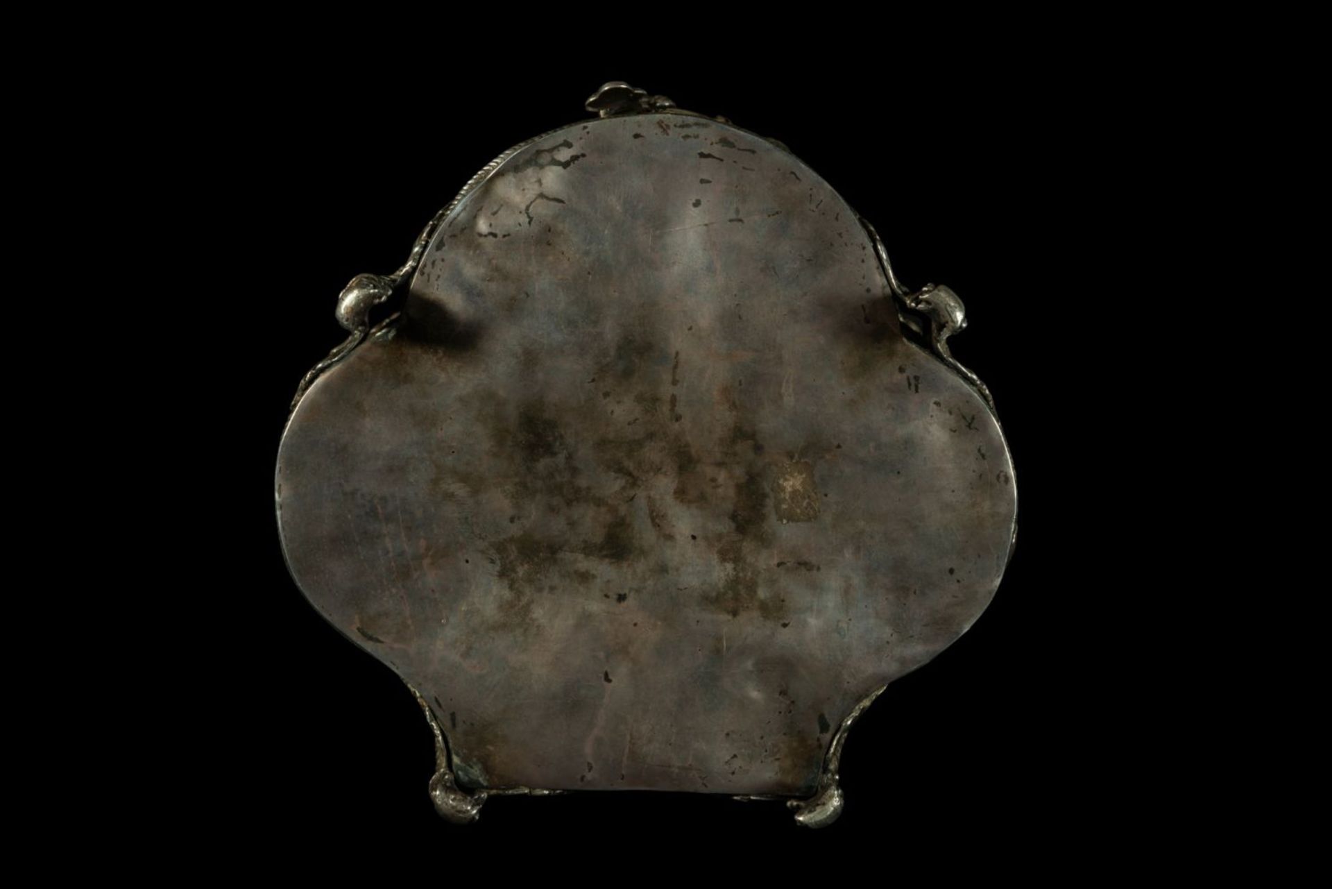 Rare colonial 1.315 Kg Fine Silver coke leaves box, Viceroyalty of Peru 17th century - Image 6 of 6