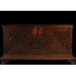 Nasrid style chest in cedar wood, Granada, 17th - 18th centuries