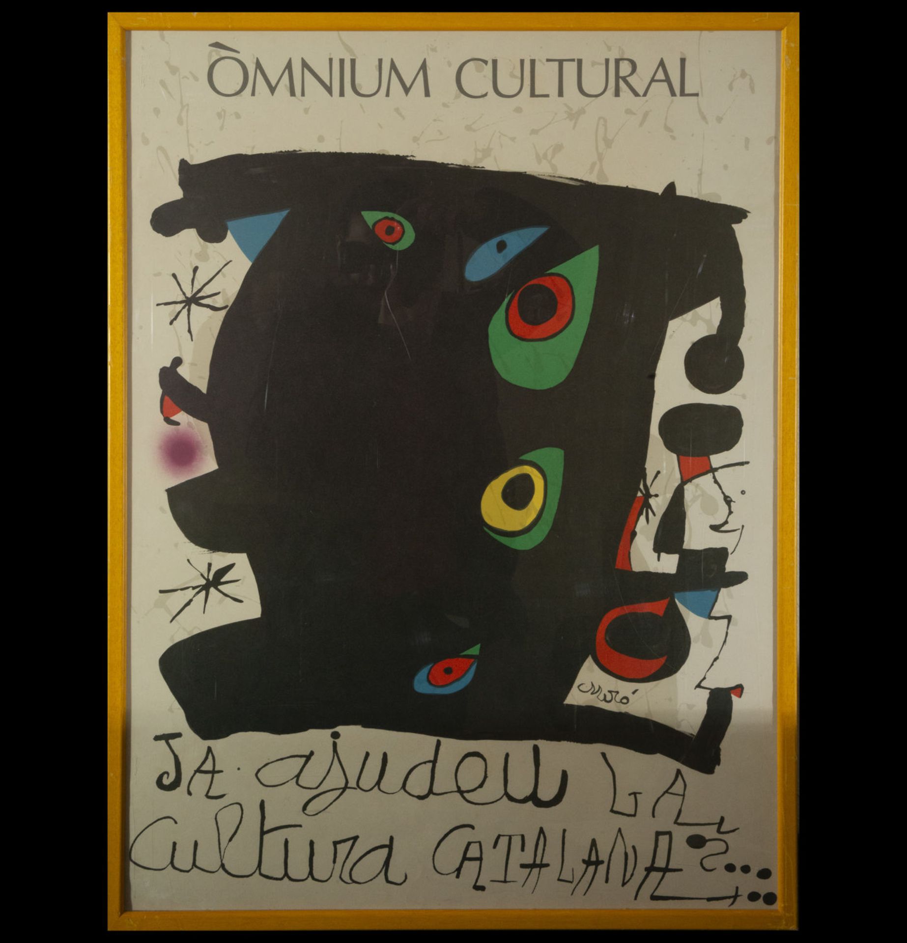 Poster, Joan Miró (Barcelona, ​​1893-Palma de Mallorca, 1983), 20th century