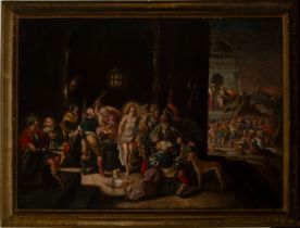 The arrest of Christ, 17th century, attributed to Frans Francken the Younger (Antwerp, 1581-May 6, 1