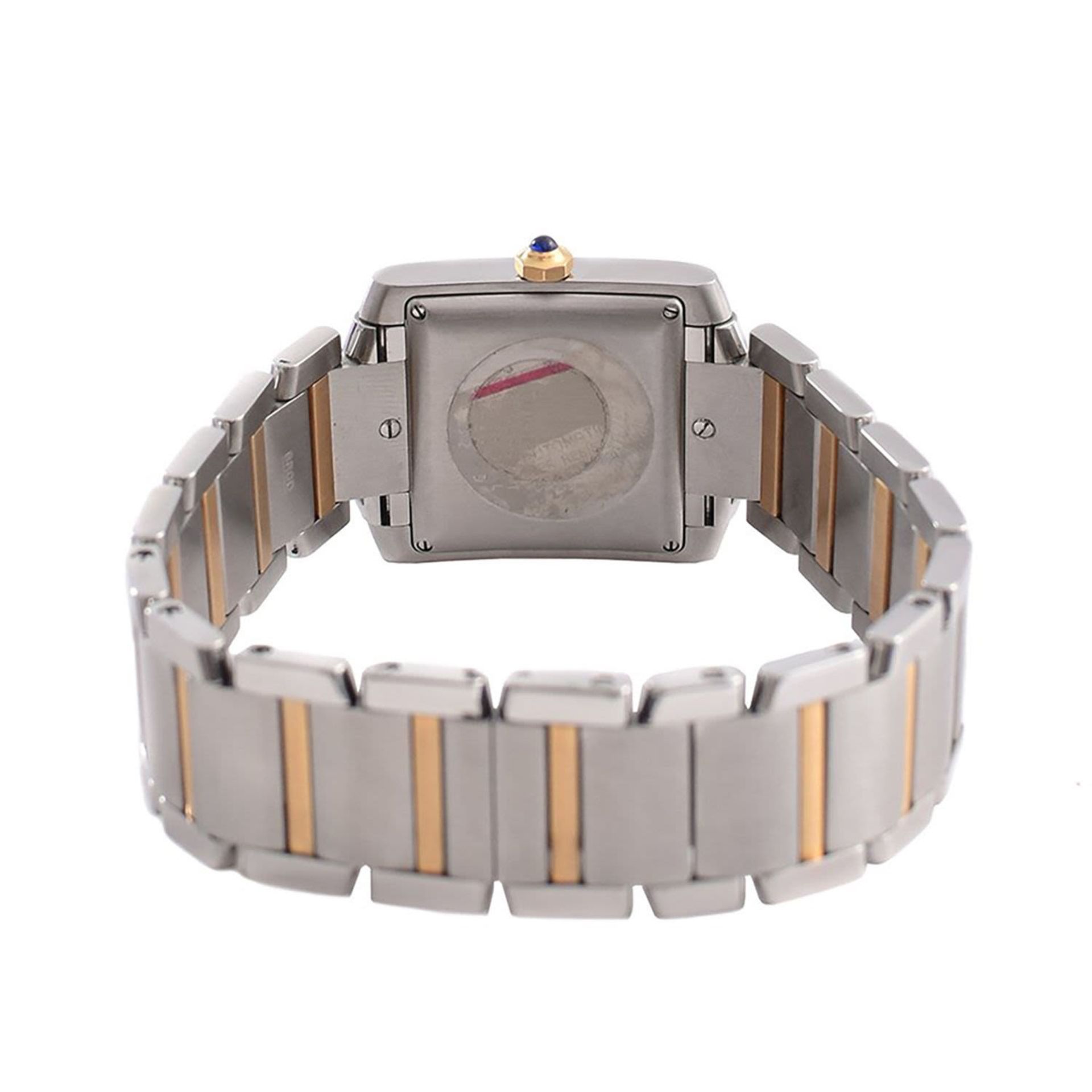 Cartier Cadete Unisex wristwatch in steel and gold Tank Française model in steel and 18k gold - Bild 2 aus 3