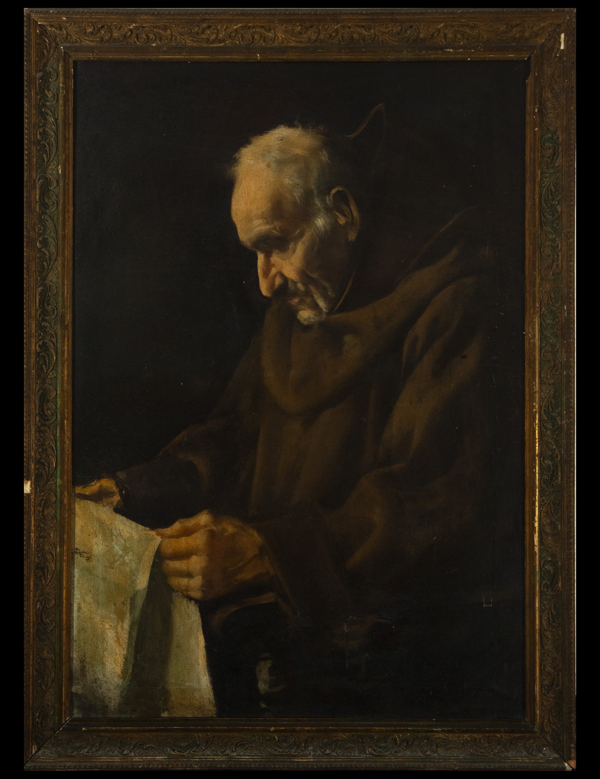 Portrait of a Monk, Peric Ferrer, 19th century