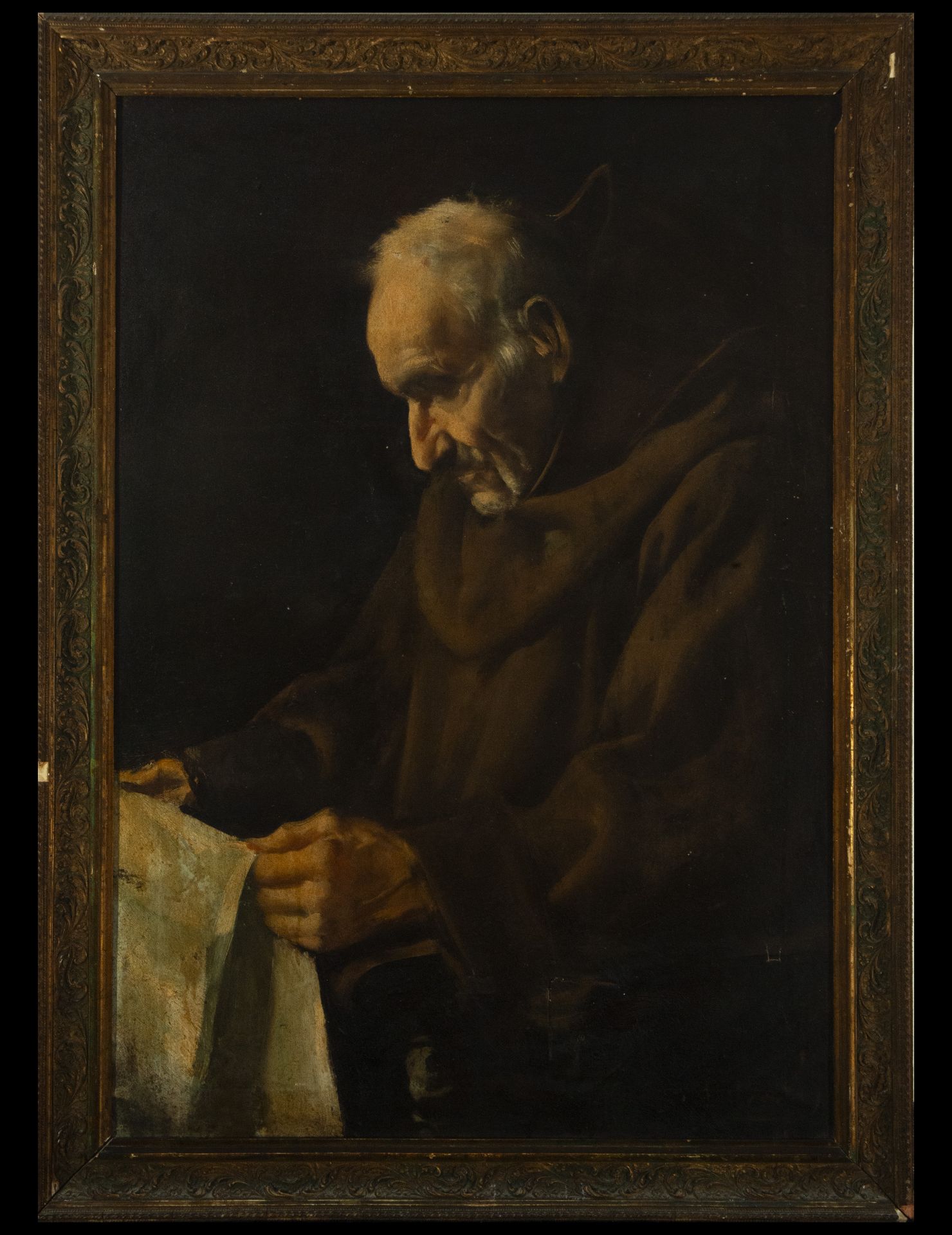 Portrait of a Monk, Peric Ferrer, 19th century