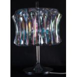 Deco style Murano glass table lamp, 1950s