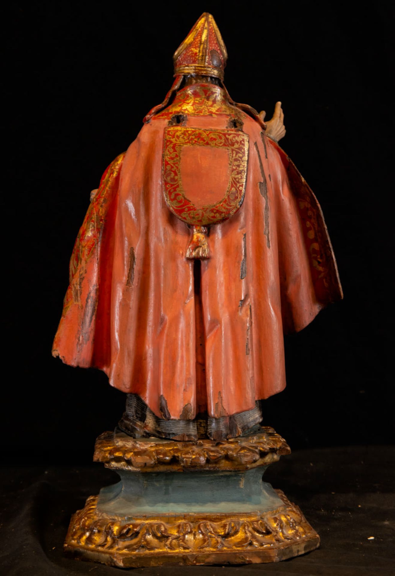 Sculpture of Saint Nicholas of Bari, 17th century - Image 6 of 6