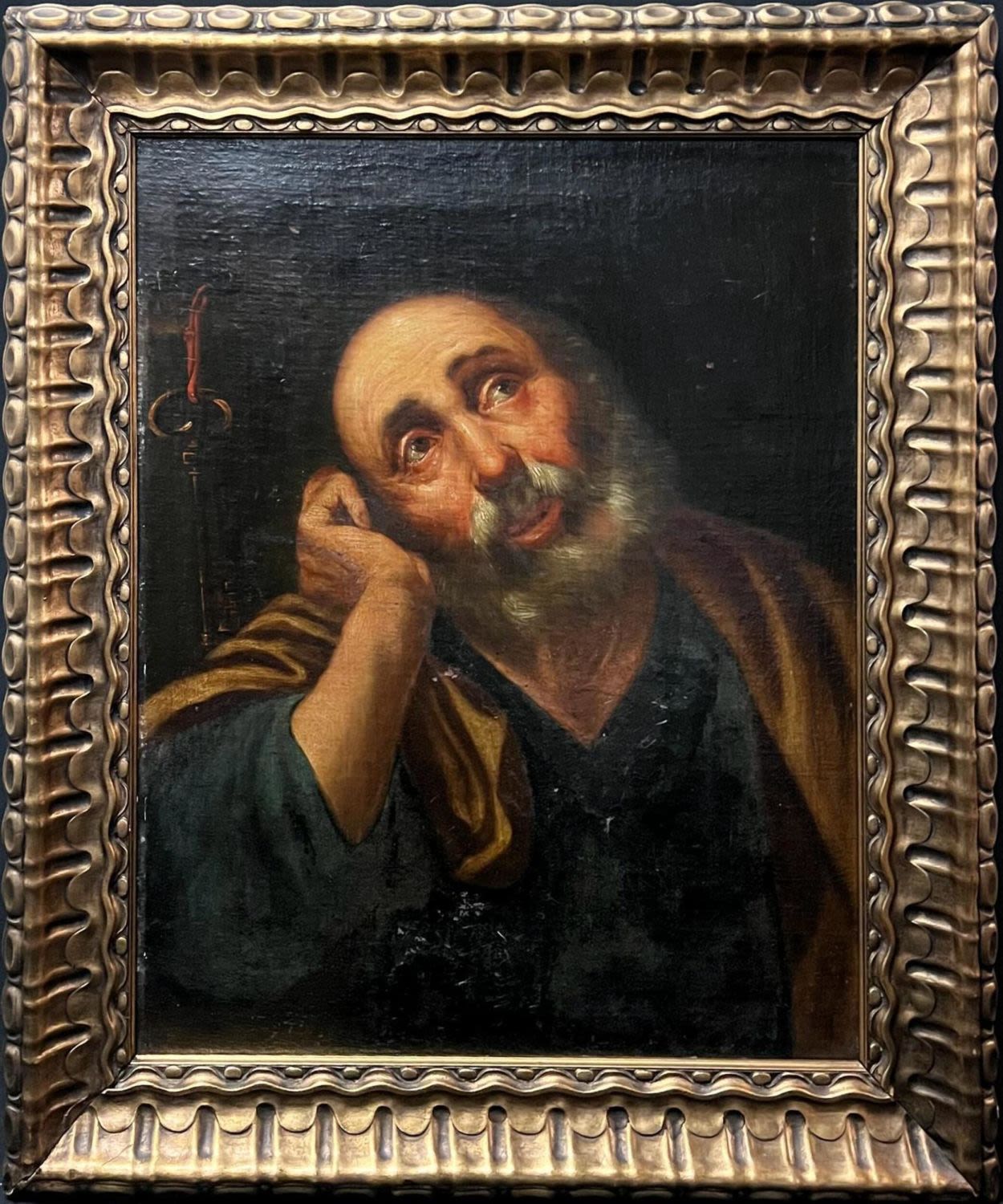 The Tears of Saint Peter, Italian Neapolitan school of the 17th century