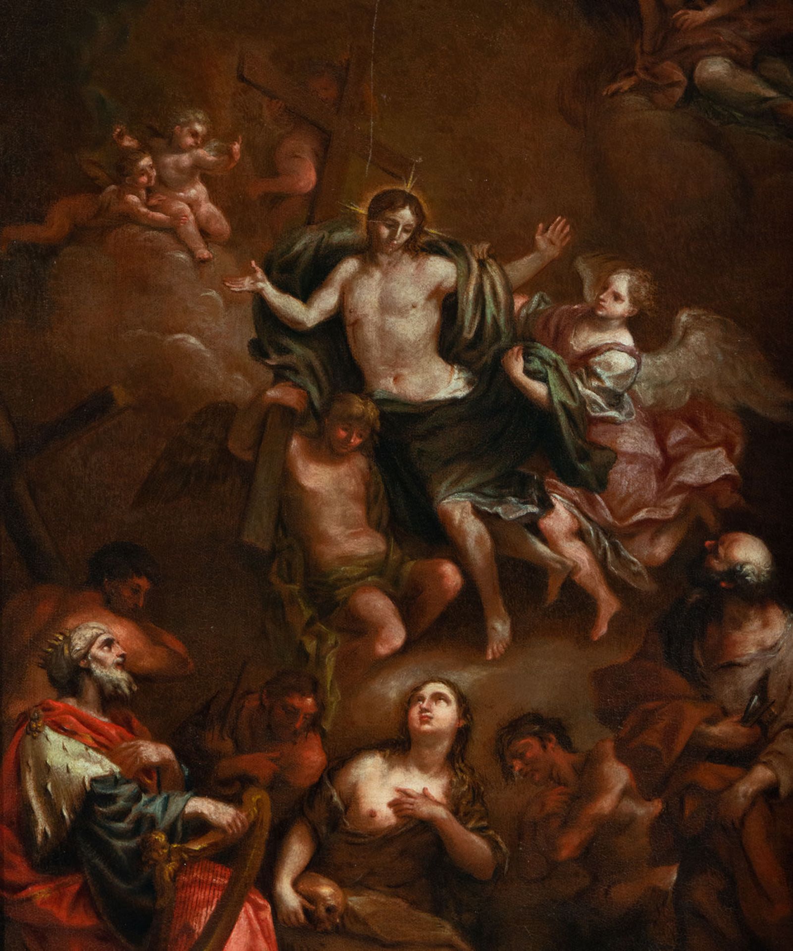 The Ascension of Christ, 17th century Italian school - Image 4 of 8