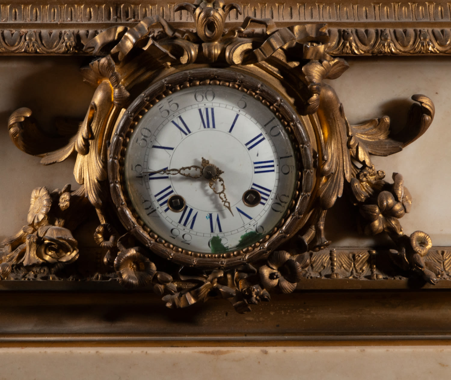 Large Napoleon III Table Clock - Image 3 of 7