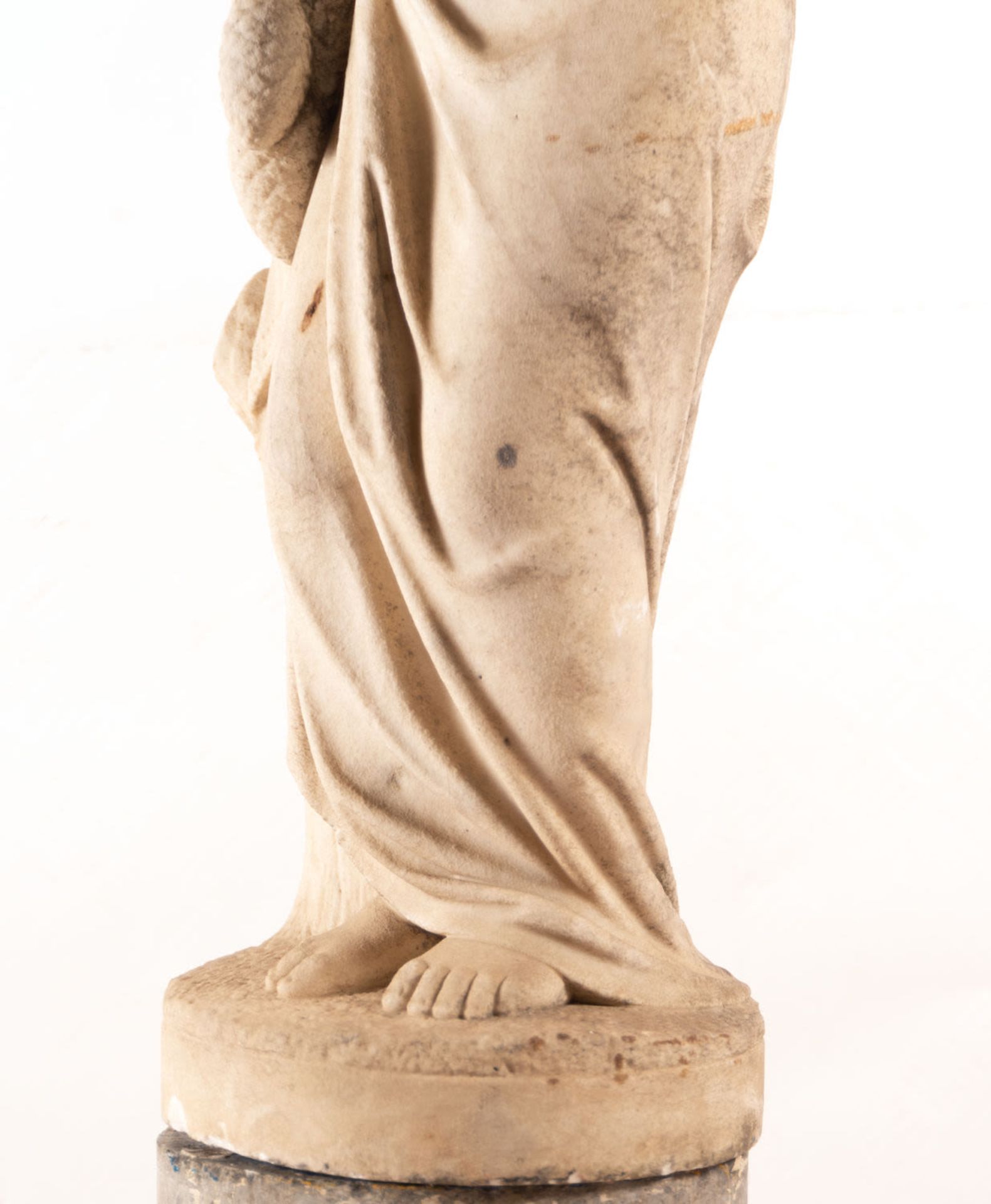 Marble figure of a Samaritan, France, 18th century - Bild 8 aus 12