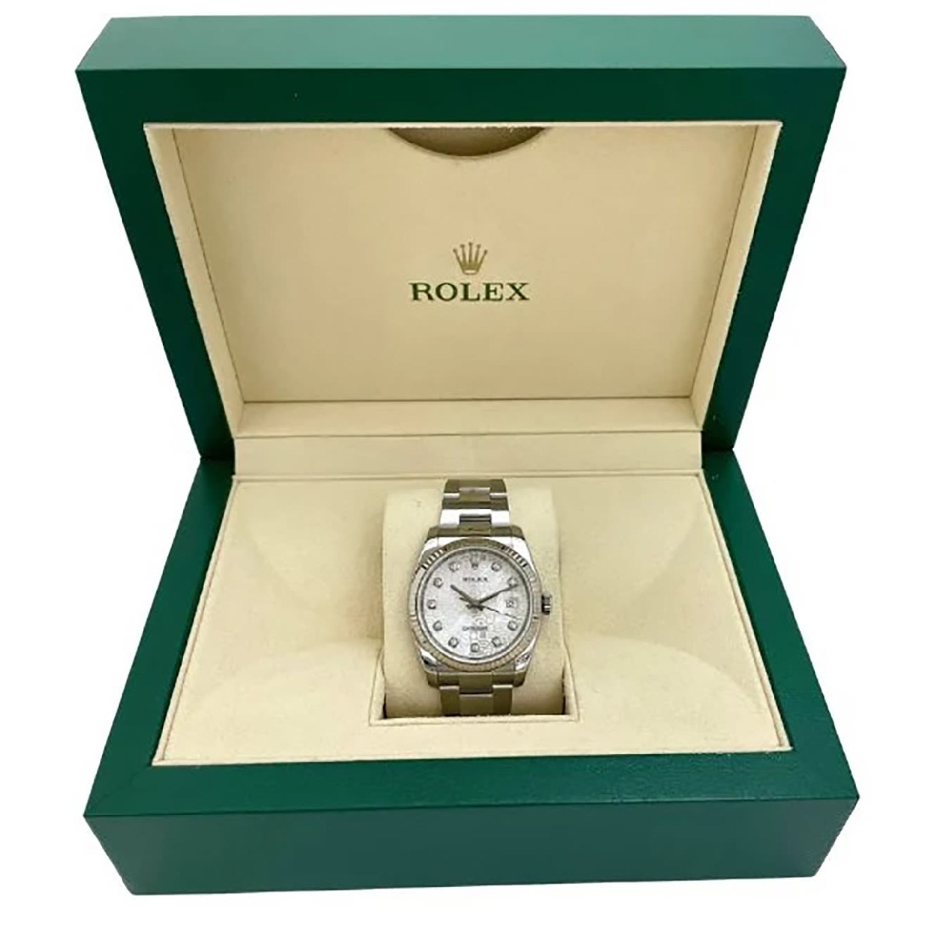 Rolex Datejust 36 wristwatch, in steel - Bild 4 aus 5