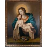Virgin with Child in Arms, Italian school of the 18th century