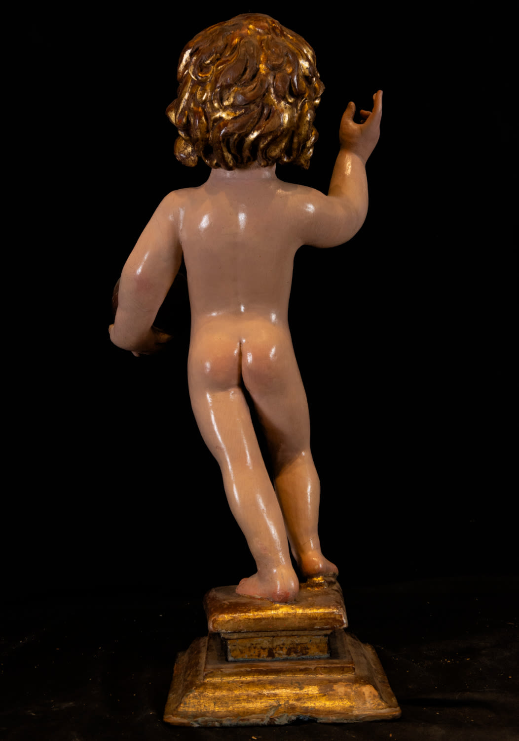 Sculpture of the Child of the Ball, Spanish school, 17th century - Image 4 of 4