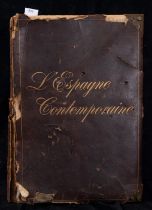 Book "l'Espagne Contemporaine", 19th century