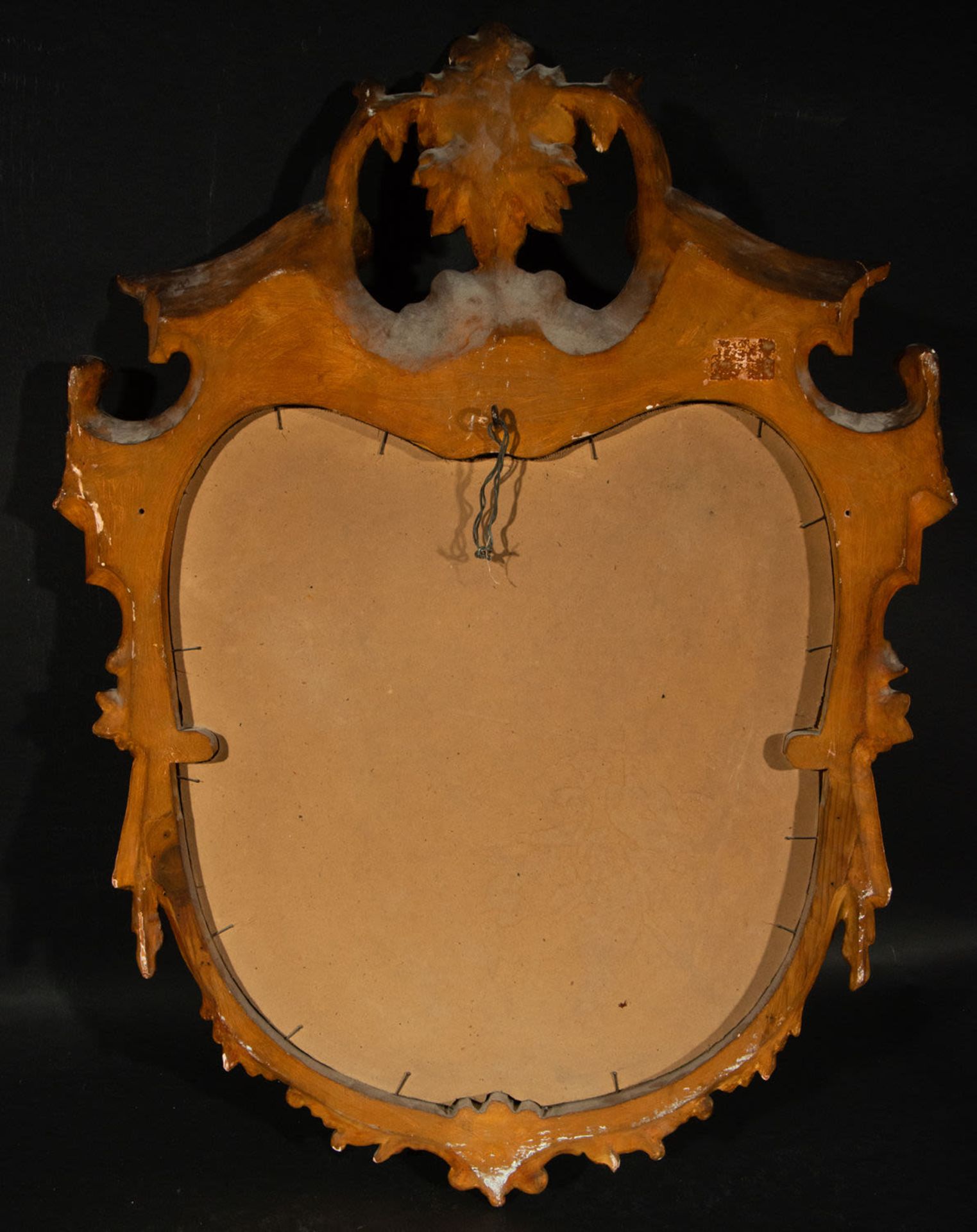 Important George III style mirror in giltwood, 18th - 19th century - Bild 2 aus 2