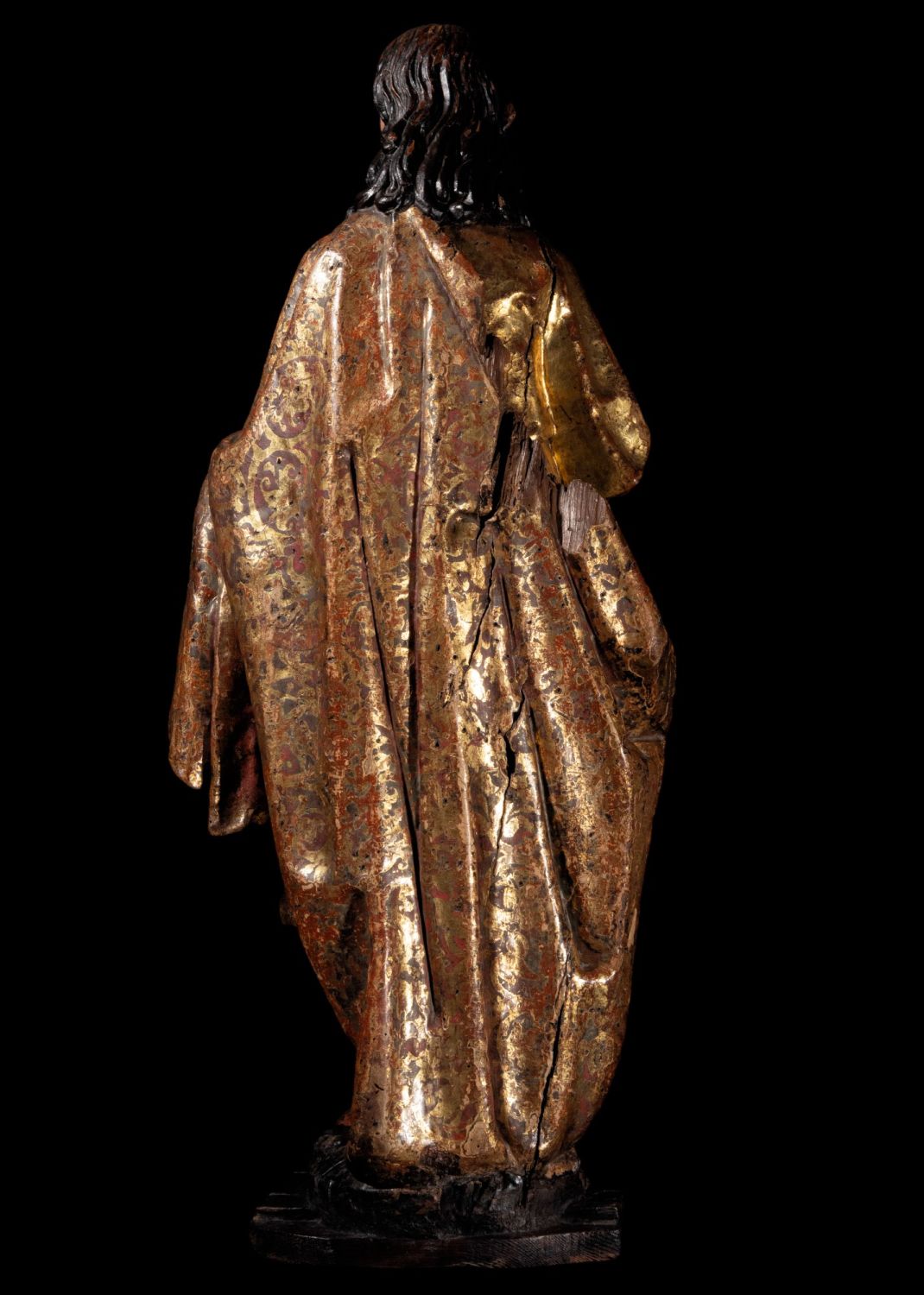 Large Romanist Sculpture of Saint John the Evangelist, Cologne, Southern Germany, 16th century - Image 4 of 4