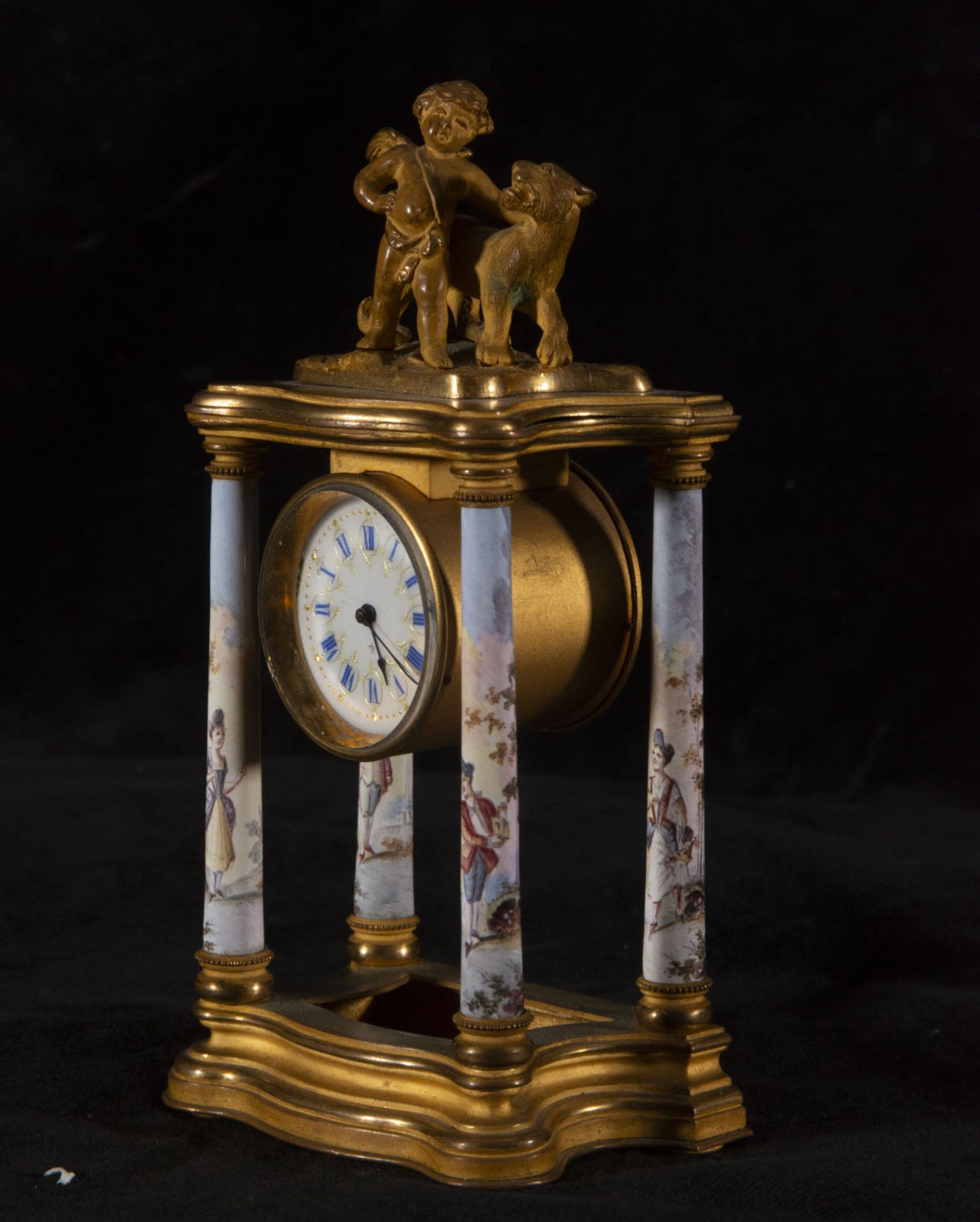 Austrian Portico Clock, 19th Century - Image 2 of 4