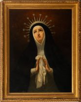 Virgen de la Paloma, Spanish school, 19th century