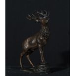 Deer in Bronze 19th century, Vienna, Austrian work