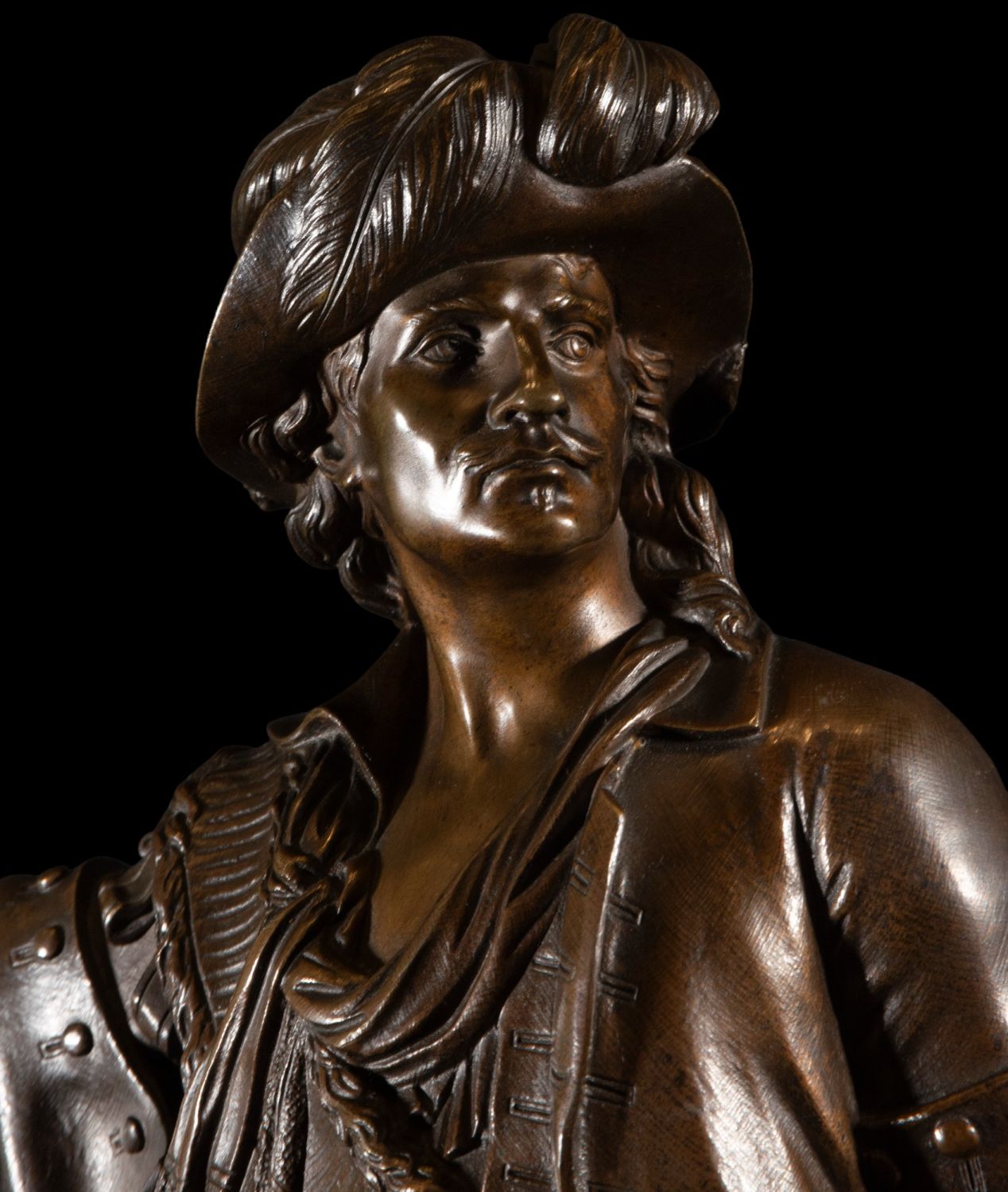 Pirate Barbarossa in Bronze Grand Tour, 19th century - Image 5 of 11