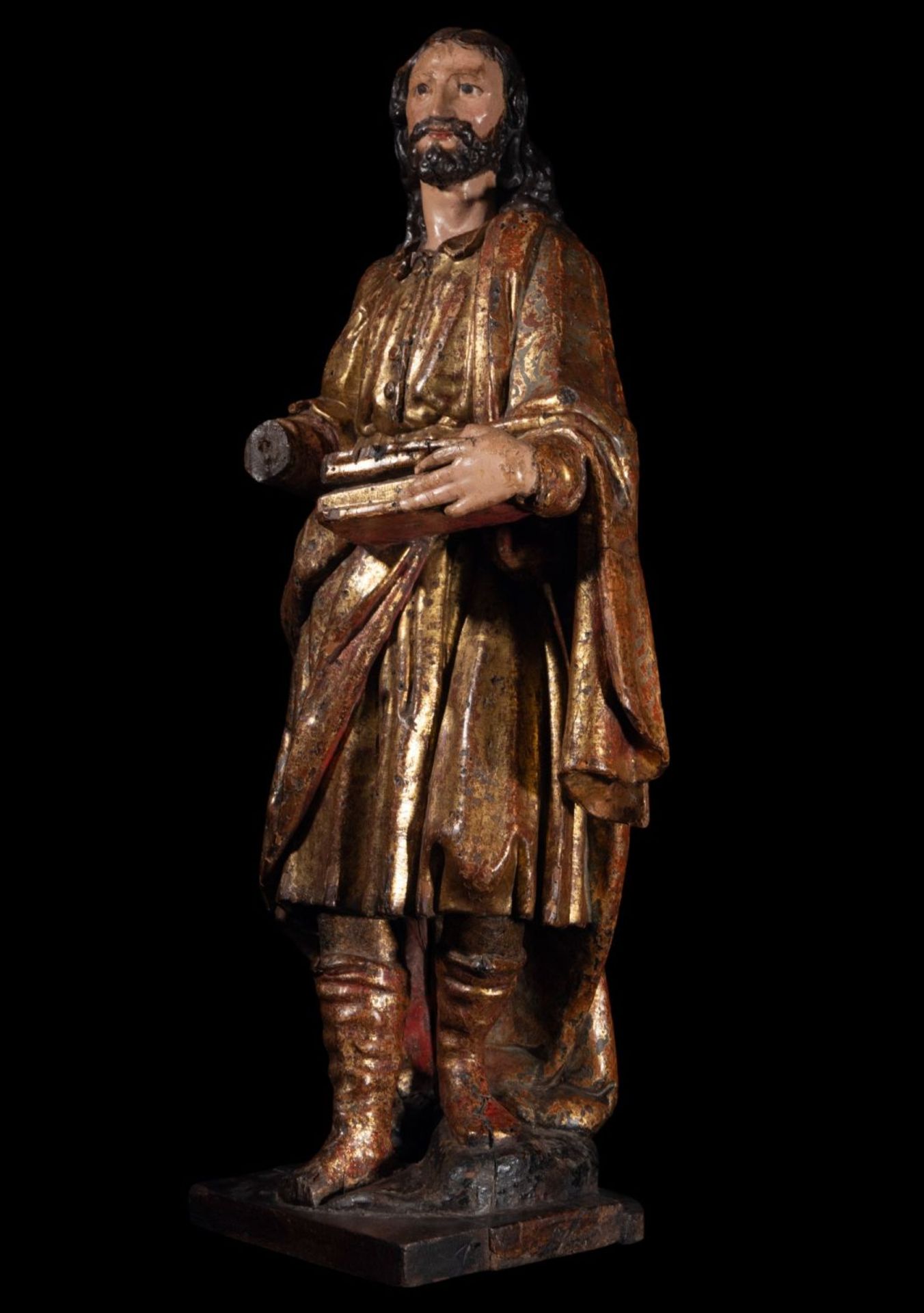 Large Romanist Sculpture of Saint John the Evangelist, Cologne, Southern Germany, 16th century - Image 2 of 4