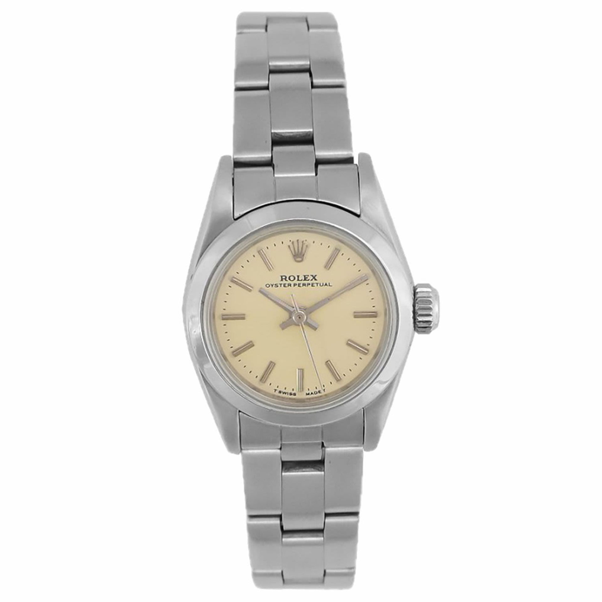 Vintage Rolex in steel Oyster Perpetual Lady model