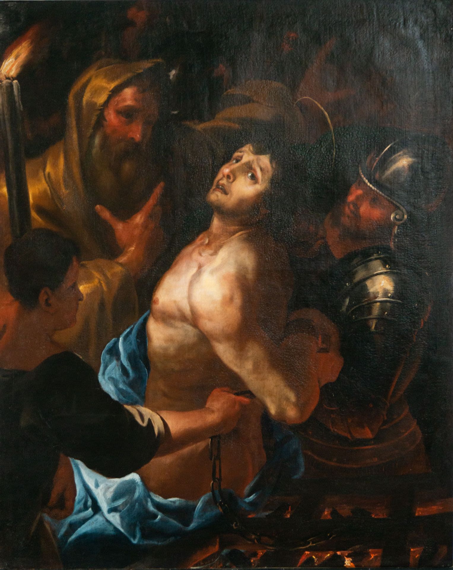 The Arrest of Saint Sebastian, 17th century Roman school, circle of Annibale Carracci