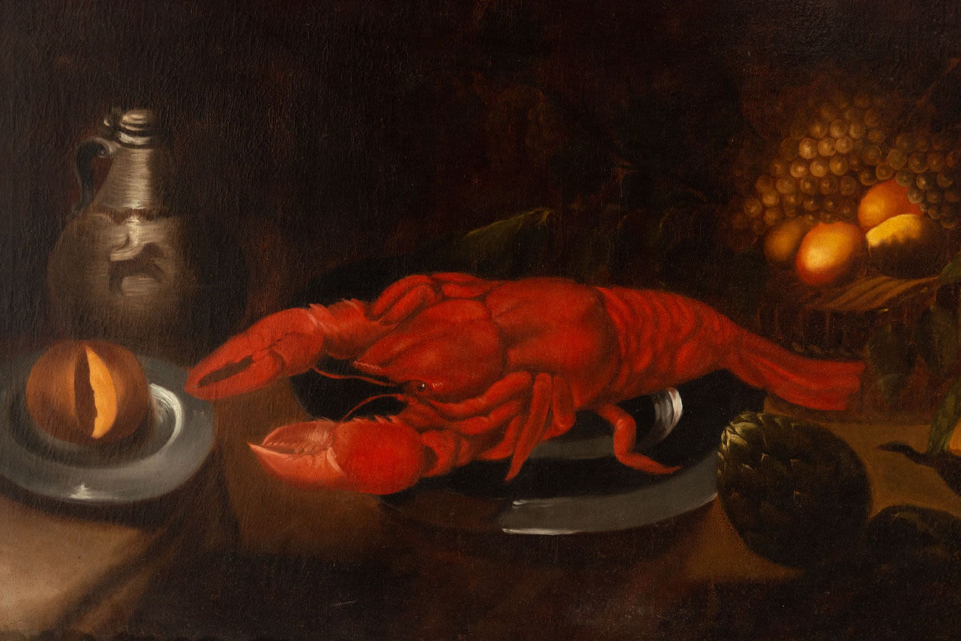 Still Life with Fruit and Lobster, 17th century Dutch school - Bild 2 aus 7