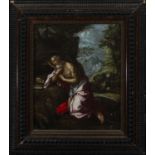 Saint Jerome in Prayer - Italo-Flemish School from the circle of Jan Soens, around 1590, 16th centur