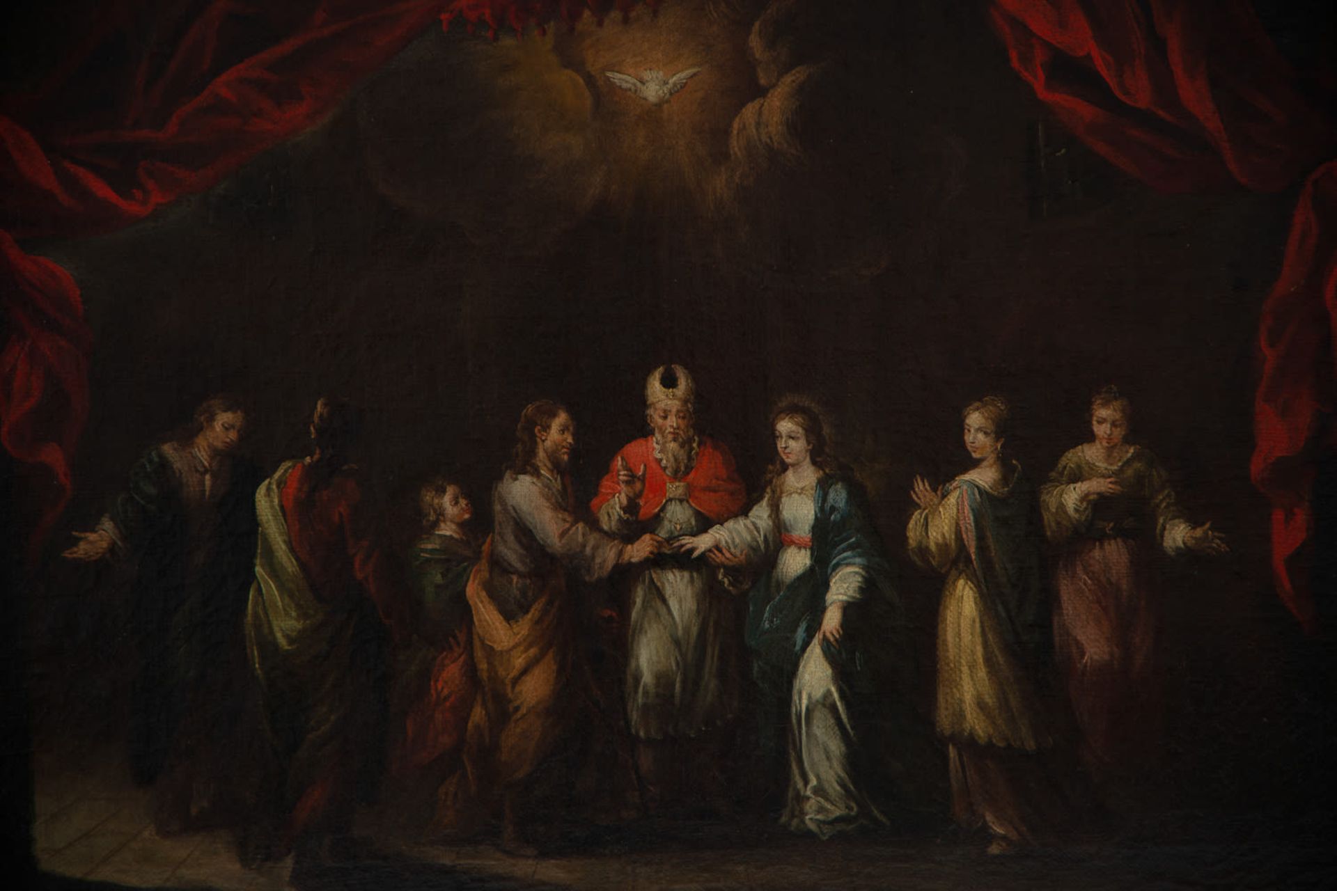 The Marriage of Mary, Flemish school of the 17th century - Image 2 of 7