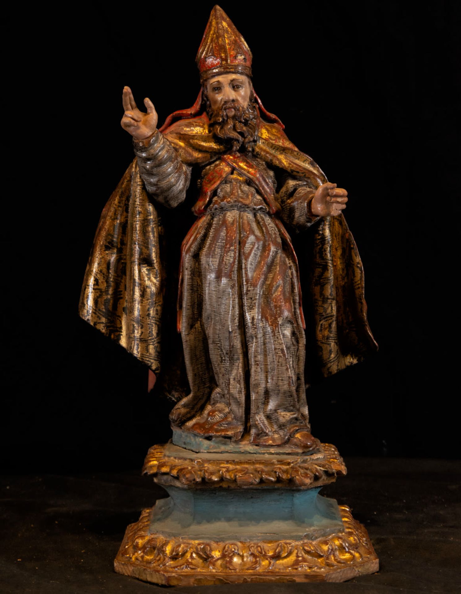 Sculpture of Saint Nicholas of Bari, 17th century