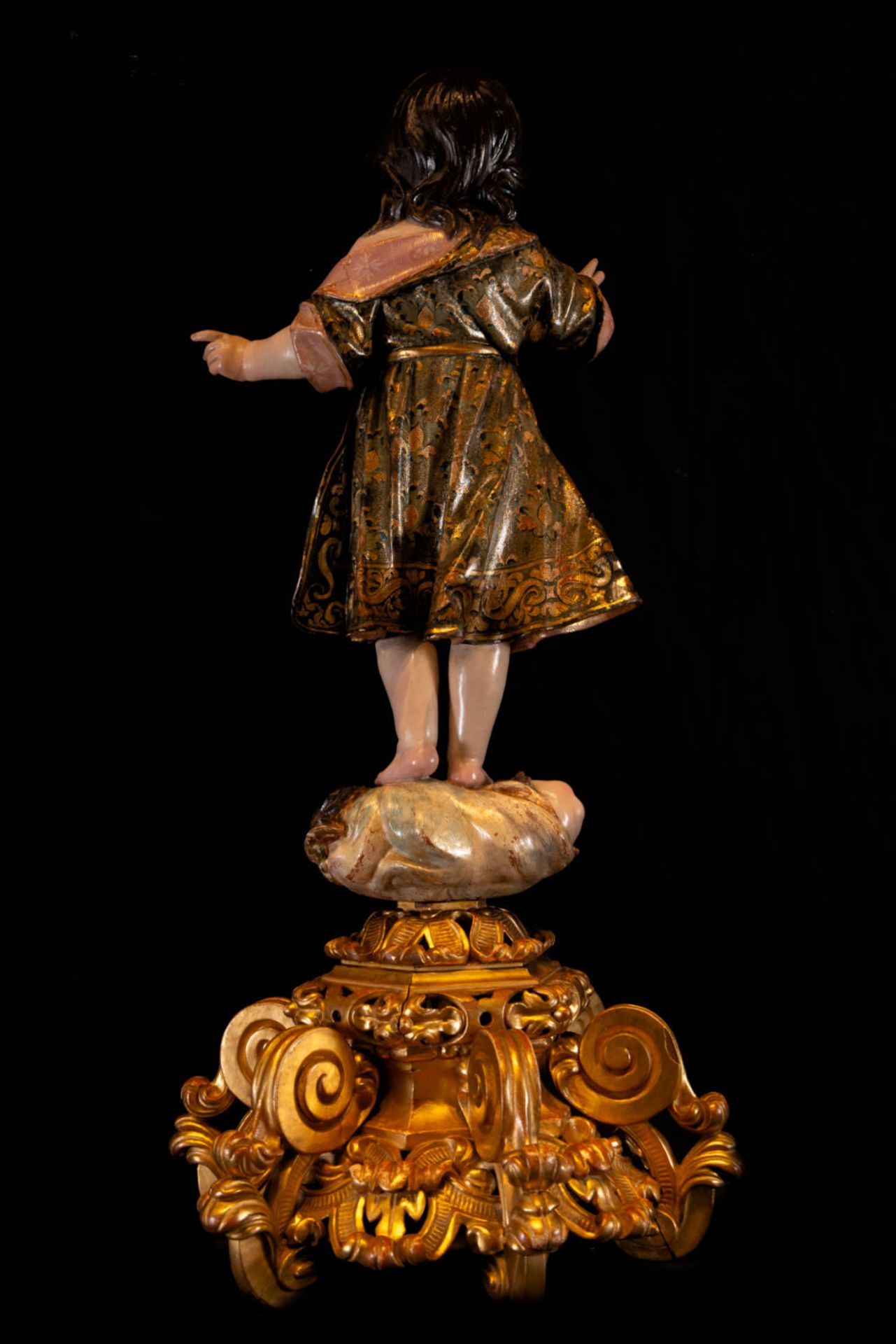 Enfant Jesus in Glory - Attributed to Luisa Roldán (Sevilla, 1652 - Madrid, 10 de enero de 1706) - Image 9 of 9