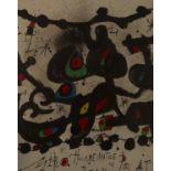 Poster, Joan Miró (Barcelona, ​​1893-Palma de Mallorca, 1983), 20th century