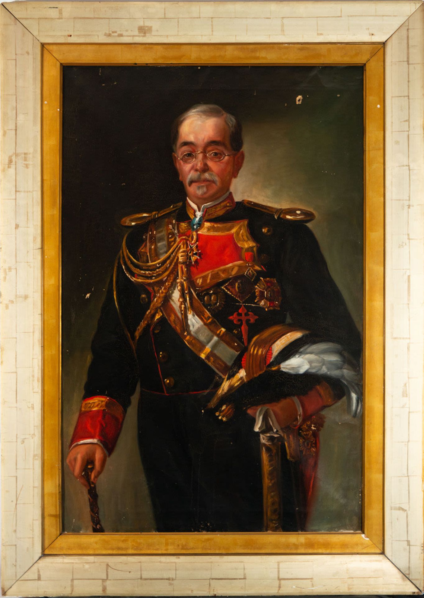 Portrait of Knight of the Order of Calatrava, 19th century Spanish school