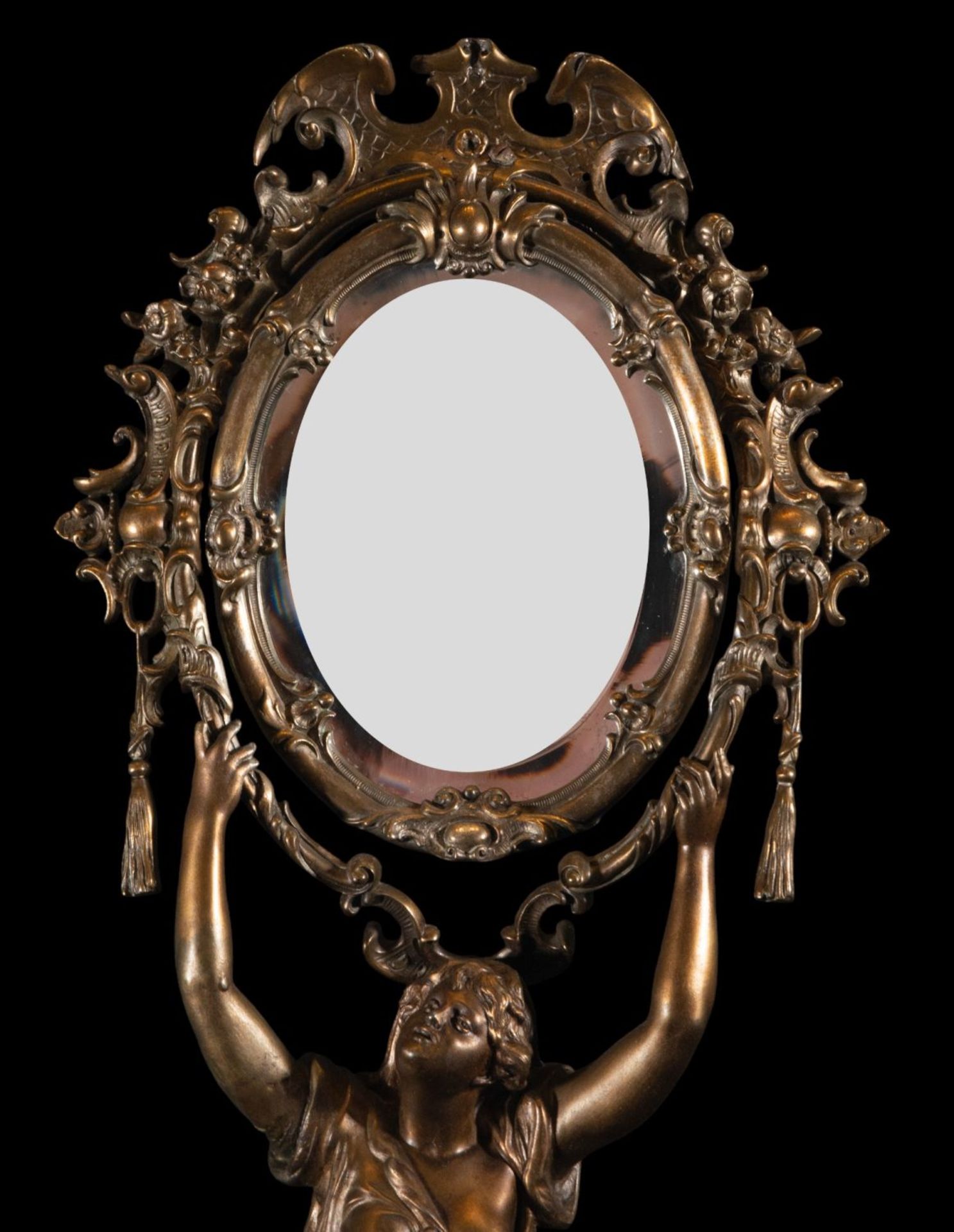 North American Beaux Arts Style Mirror, 19th Century - Bild 5 aus 12