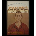 Poster, Joan Miró, Ibiza, Carl Van der Voort Gallery, 1972
