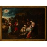 Attributed to Bernardo Lorente Germán, painter (1680-1759) – Adoration of Shepherds