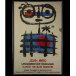 Poster, Joan Miró (Barcelona, ​​1893-Palma de Mallorca, 1983), 20th century