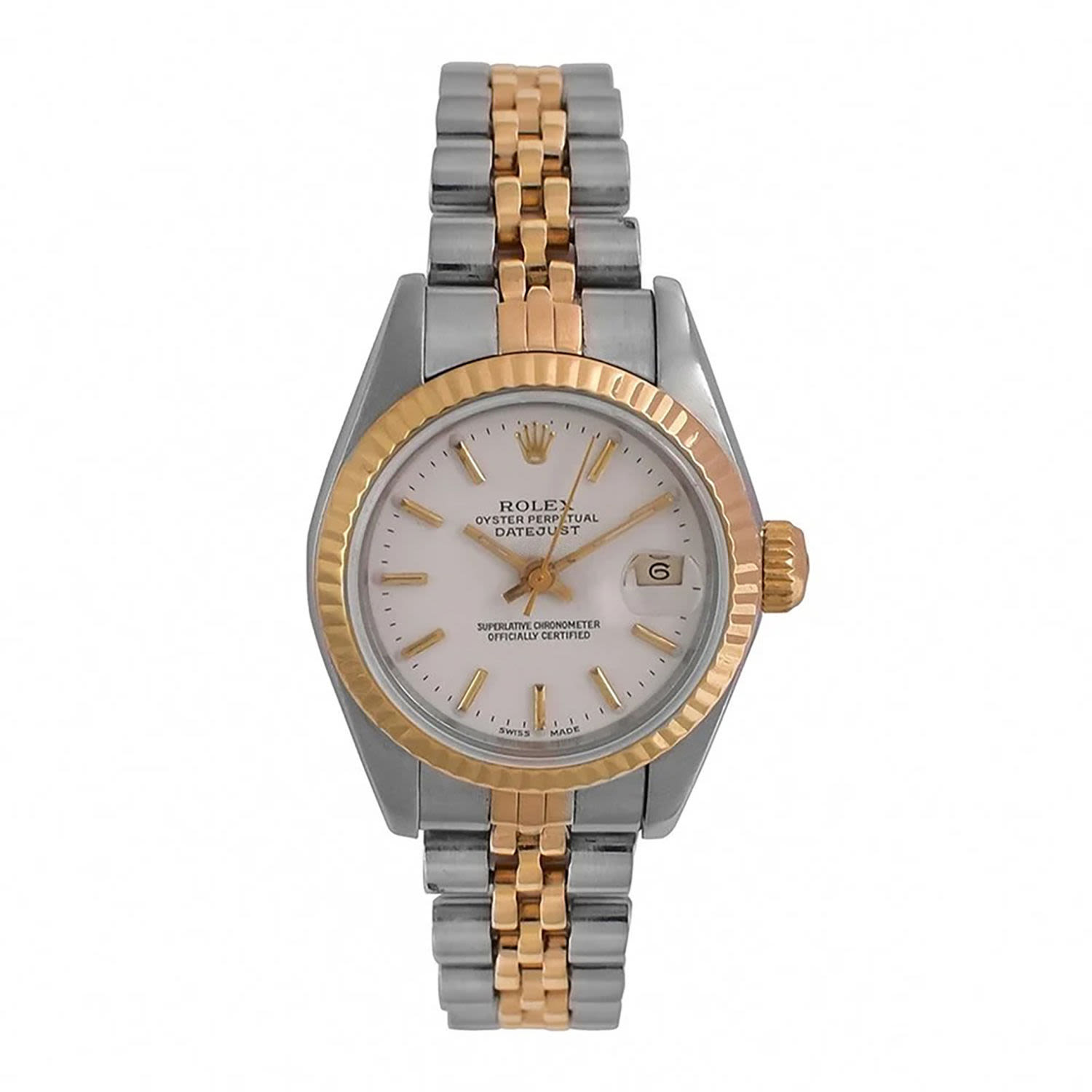 Rolex Lady Datejust wristwatch, in gold and steel, year 1986