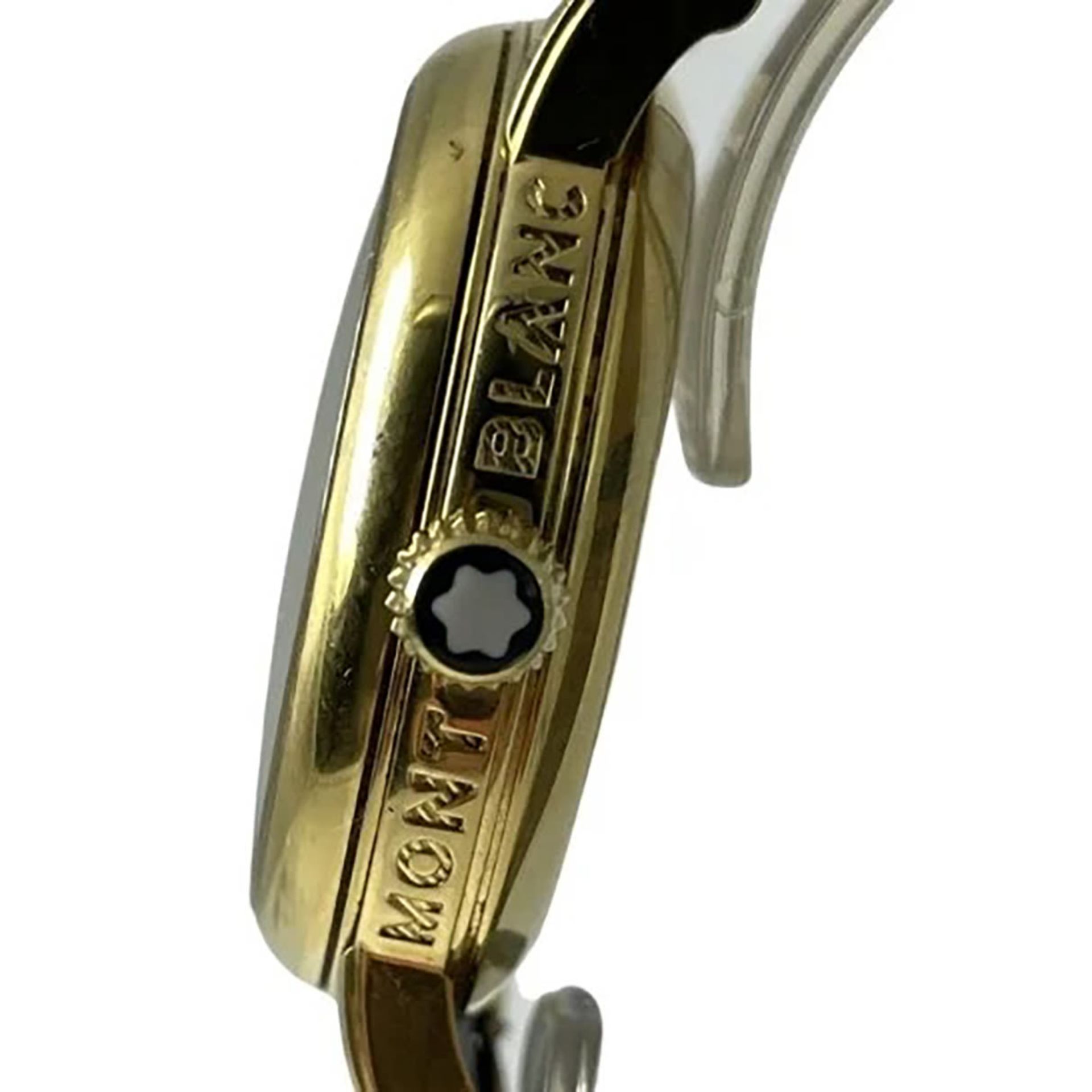 Montblanc Meisterstuck 36mm black dial wristwatch - Bild 7 aus 8