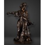 Pirate Barbarossa in Bronze Grand Tour, 19th century