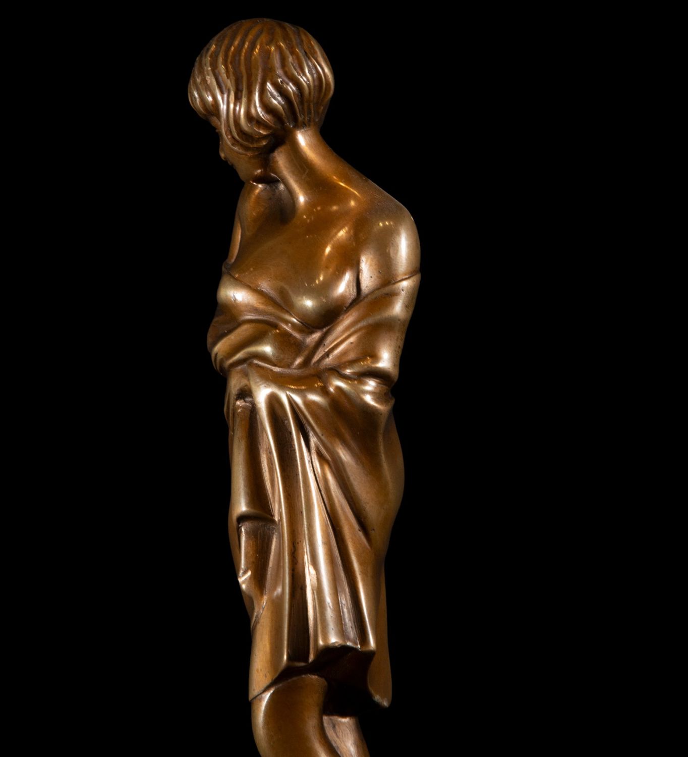 Art Deco Bronze Dancer, 1920s - Image 6 of 7