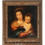 Virgin with Child, follower of Bartolomé Esteban Murillo, Sevillian school of the 18th century