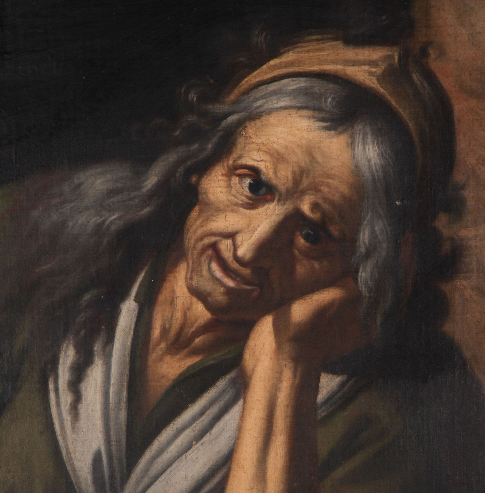 Portrait of an Old Woman, Bolognese school of the 17th century - Image 6 of 9