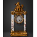 Austrian Portico Clock, 19th Century